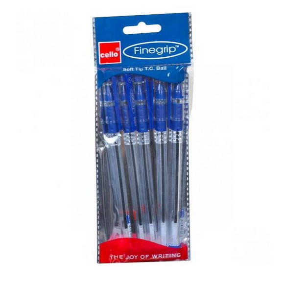 

Ручка шариковая масляная "Cello" серии "Finegrip", синяя