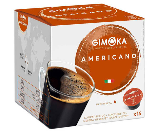 

Кофе в капсулах Gimoka Dolce Gusto Americano - 16 шт