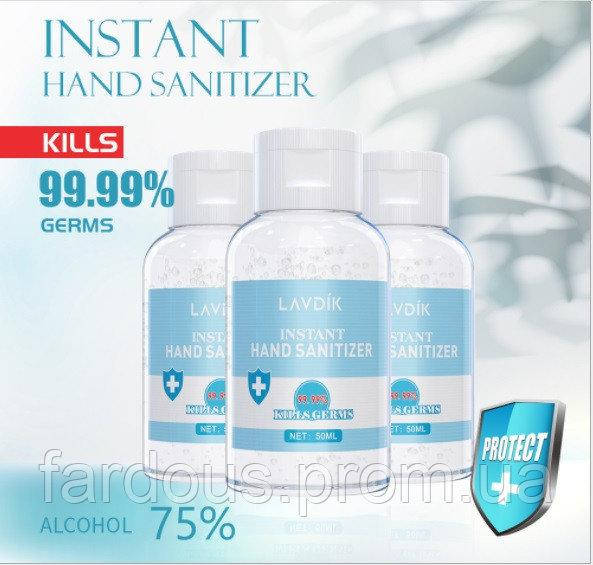 

Антисептический гель LAVDIK INSTANT HAND SANITIZER 60 мл