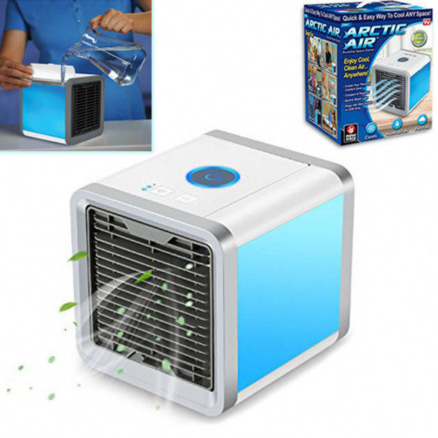 

Портативный мини кондиционер Arctic Air Ultra 3 в 1 вентилятор тепловентилятор ночник увлажнитель воздуха