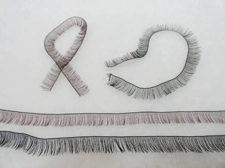 

Реснички для игрушек, цвет черный