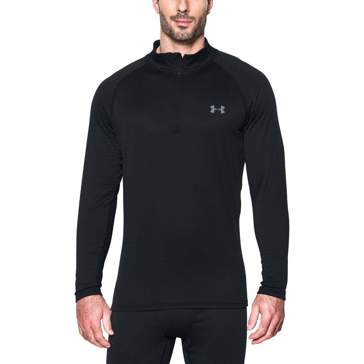 

Термобелье кофта Under Armour ColdGear UA Base 2.0 1/4 Zip, Черный