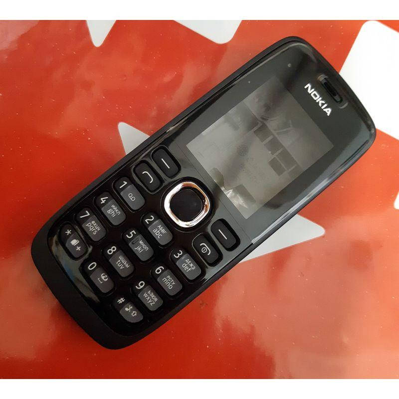 

Корпус телефона Nokia 112, полный комплект, черный, клавиатура.