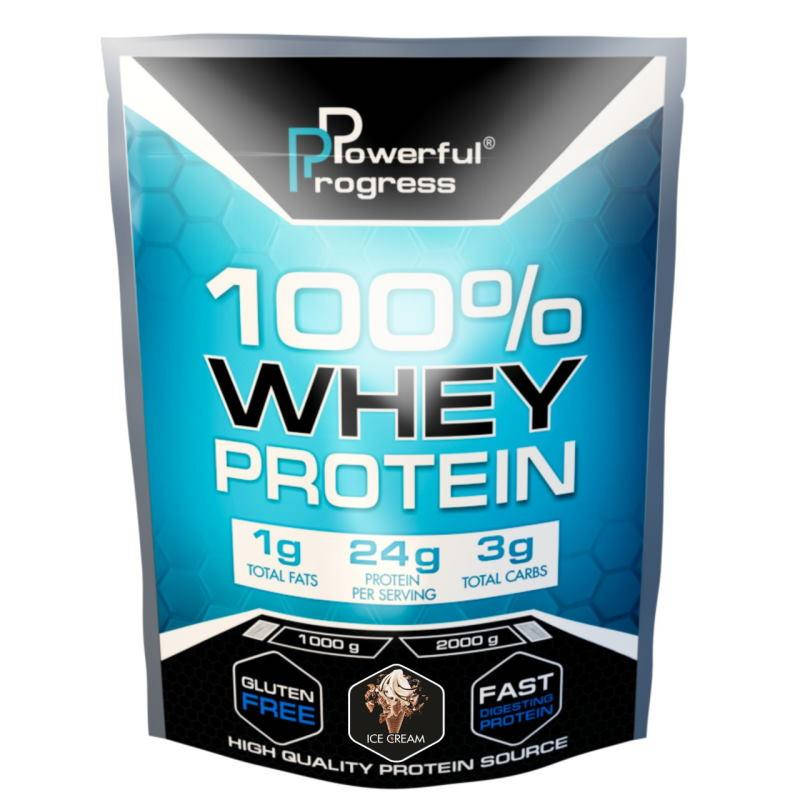 

Протеин Powerful Progress 100% Whey Protein, 1 кг Мороженое