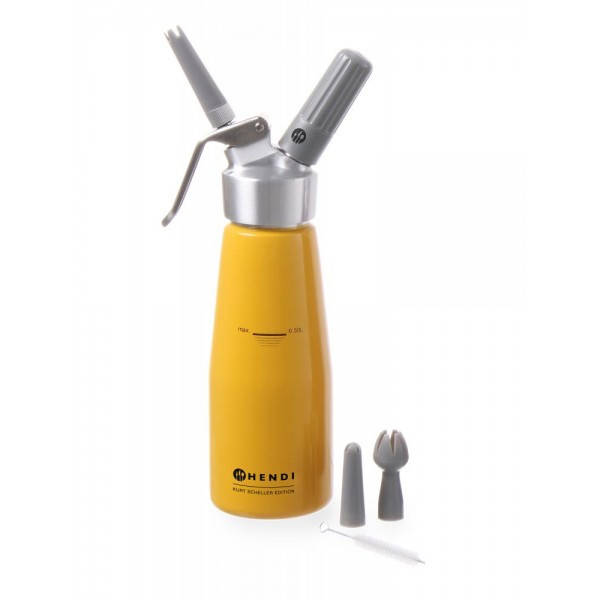 

Сифон Hendi 0,5 л. жёлтый, Желтый