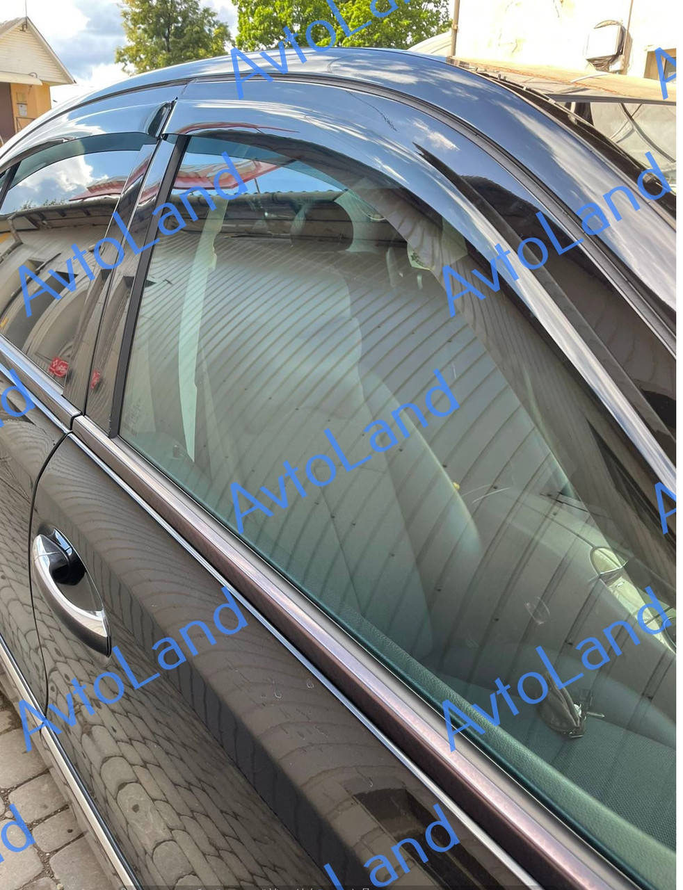 

ДЕФЛЕКТОРЫ ОКОН (ВЕТРОВИКИ) MERCEDES E-CLASS W211 2002-2009 SD (4 ШТ.)