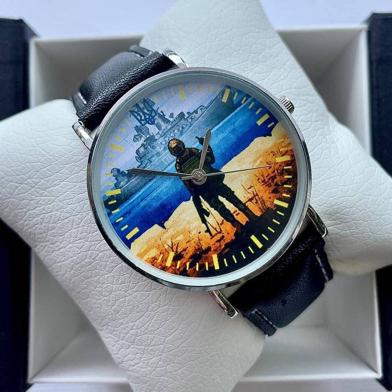 

Часы с принтом руский корабль метки