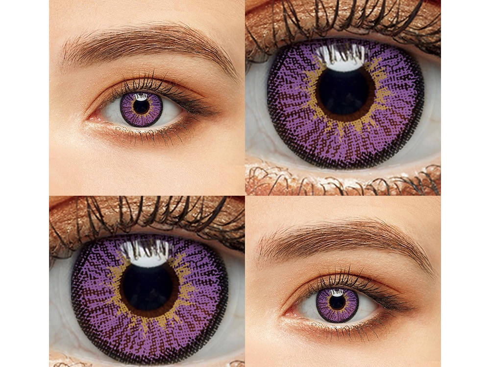 

Цветные линзы 1 пара Линзы на Хэллоуин Violet