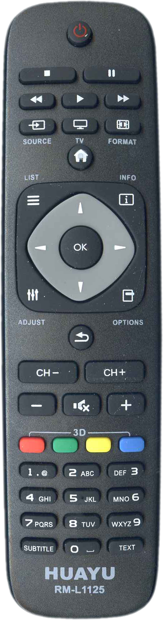 

Пульт Philips RM-L1125 универсальный