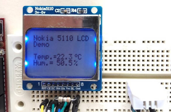 

ЖК LCD Nokia 5110 модуль дисплей - синий