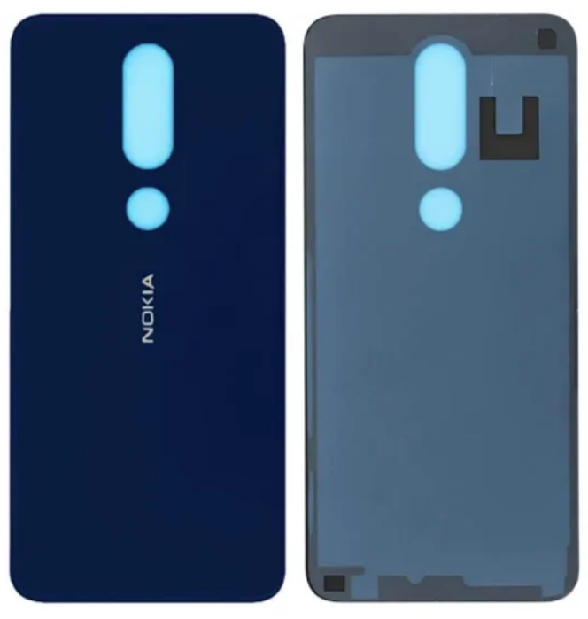 

Задняя крышка Nokia 6.1 Plus/X6 2018 синяя оригинал, Синий