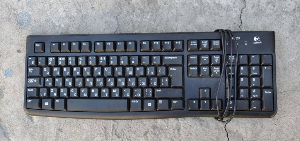 

Брендовая клавиатура Logitech K120 USB № 93110
