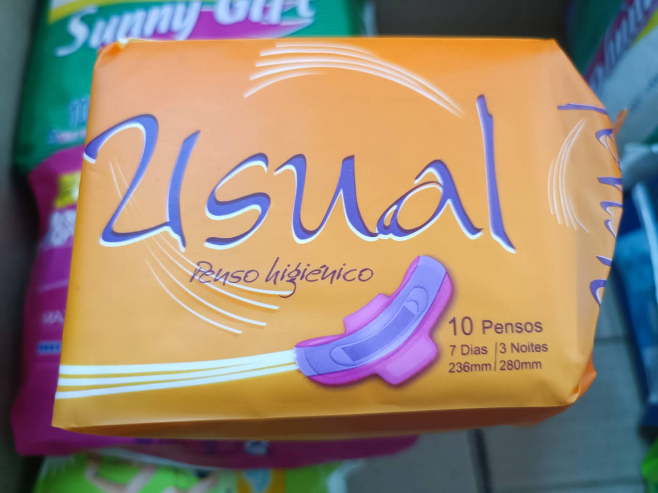 

Прокладки гигиенические Usual 3 капли 10шт.