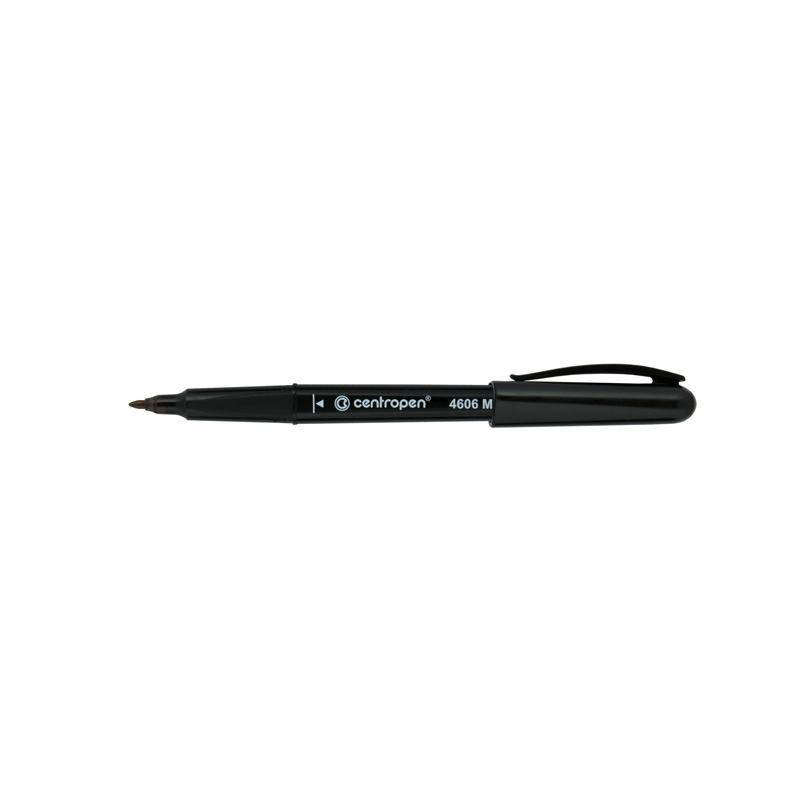 

Маркер для дисков CD/DVD Liner Centropen ergoline 1 мм черный 4606/01