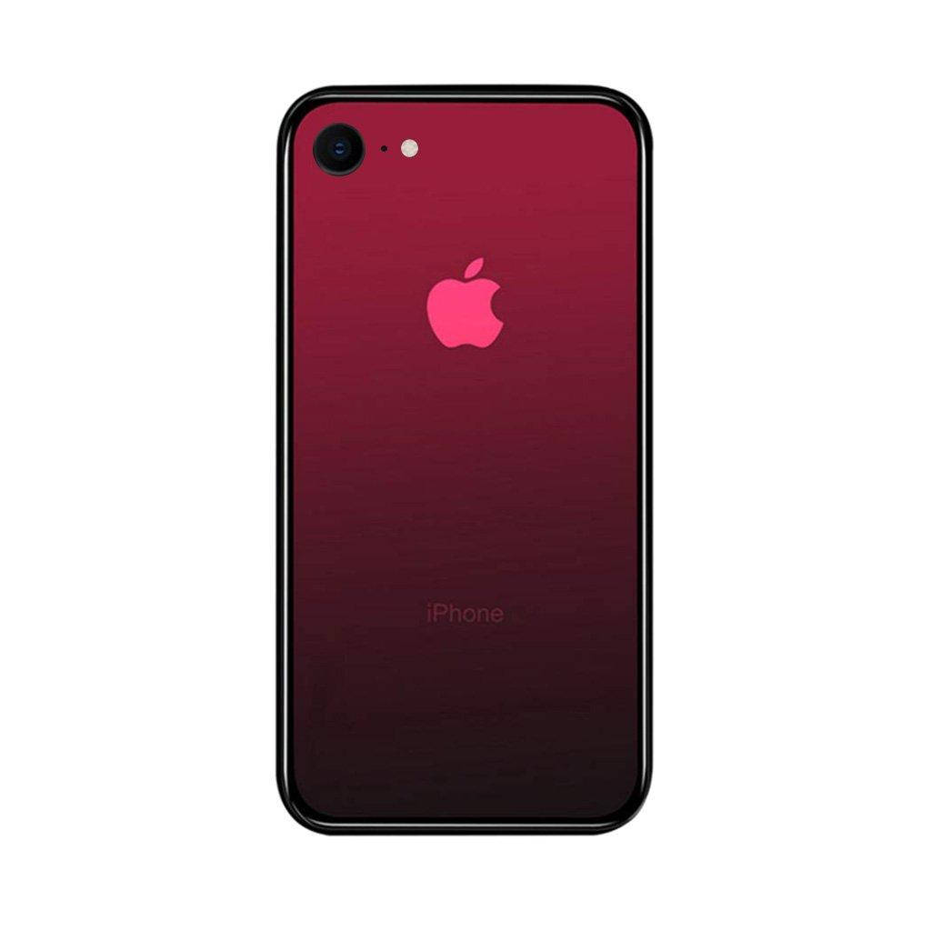 

Чехол Amber-Glass для Iphone 6 / 6s бампер накладка градиент Red