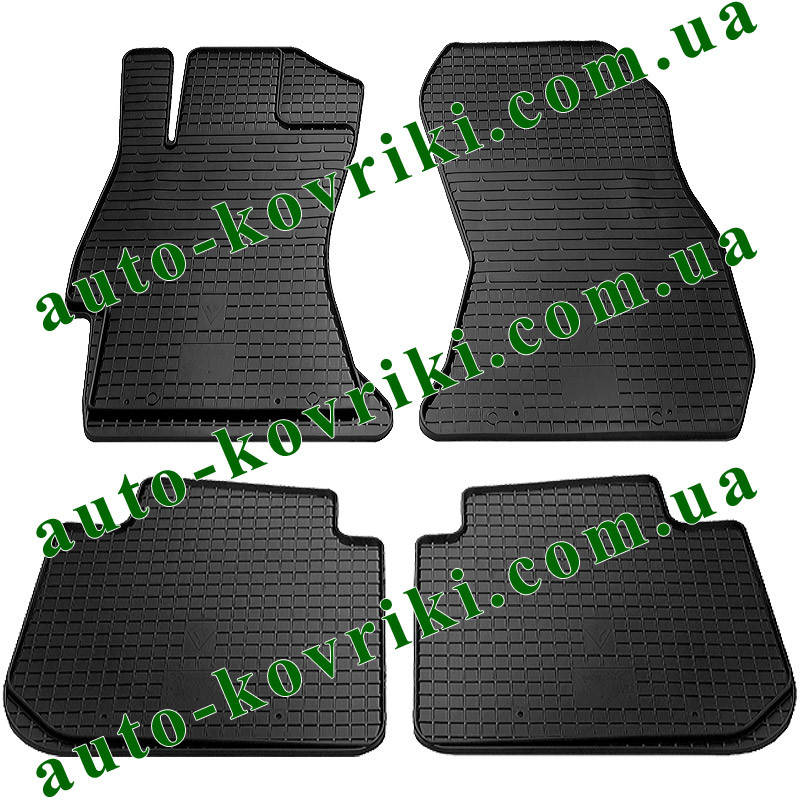 

Резиновые коврики в салон Subaru XV 2012-2016 (Stingray), Черный