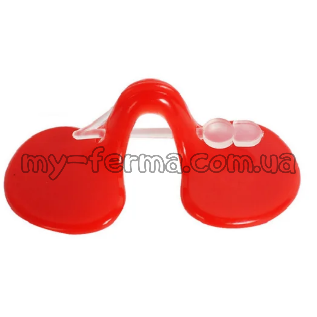 

Очки против расклёва для кур, фазанов, куропаток, Красный