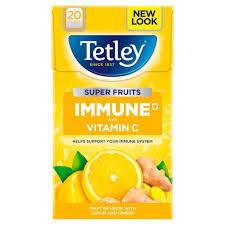 

Tetley Super Fruits Immune Lemon & Ginger
