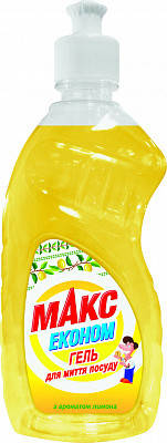 

Гель для мытья посуды «Макс Эконом», Лимон, 500мл