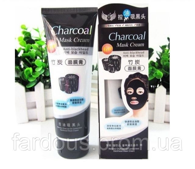 

Чёрная маска-плёнка Belov Charcoal Mask Cream Anti-Blackhead для чистки пор 130 мл