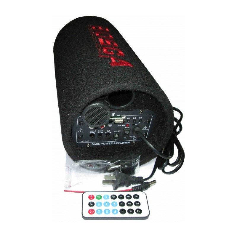 

Сабвуфер бочка активный BOSCA 6" Bluetooth в машину колонка 250 Вт