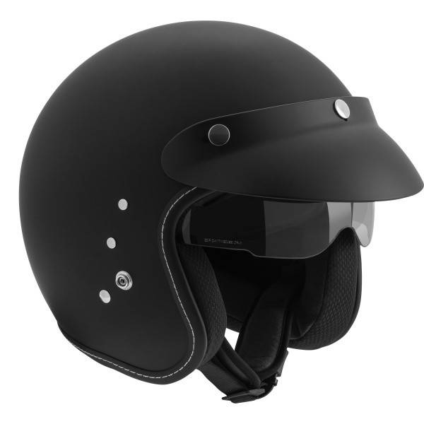 

ШЛЕМ МОТОЦИКЛЕТНЫЙ ROCC Classic Pro ЦВЕТ ЧЕРНЫЙ МАТОВЫЙ L