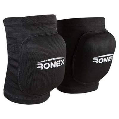 

Наколенник волейбольный Ronex RX-075, черный, р-ры S, M, L