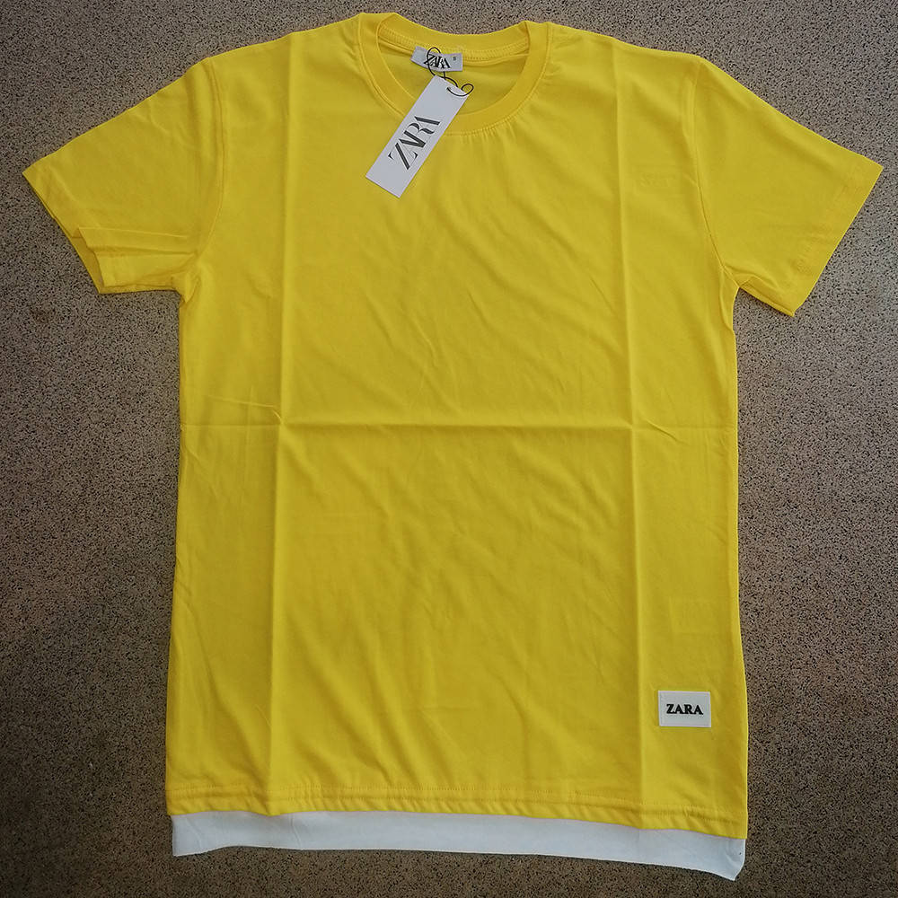 

Мужская футболка Zara, Желтый