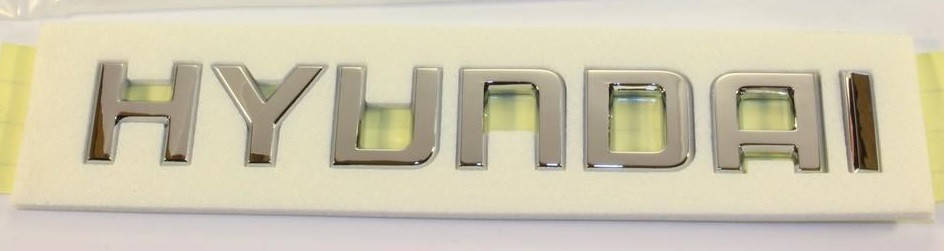 

Напис HYUNDAI