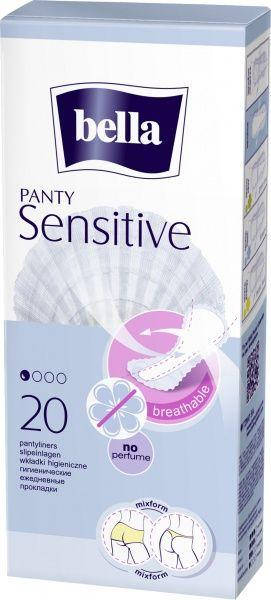 

Гигиенические ежедневные прокладки Bella panty sensitive 20 шт