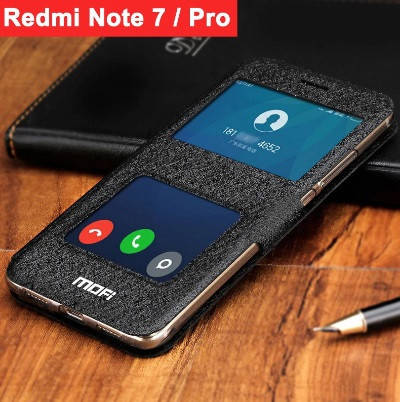 

Чехол-книжка MOFI Vintage соты с окном для Xiaomi Redmi Note 7 / Xiaomi Redmi Note 7 PRO, Черный