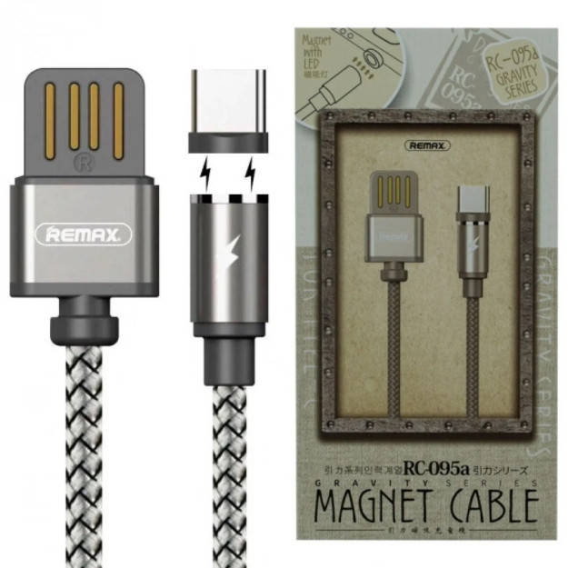 

Кабель Remax (RC-095a) USB Type-C магнитный для Android