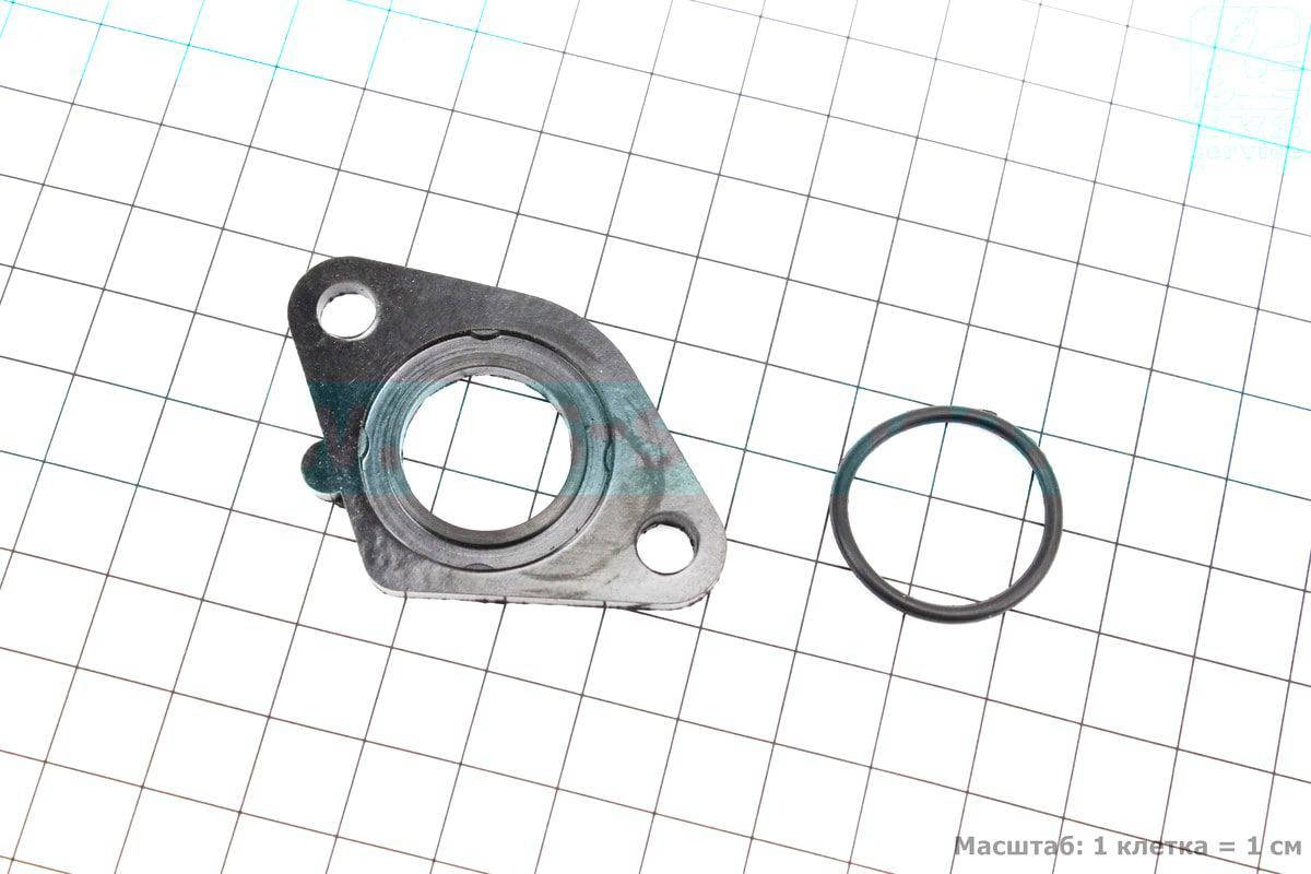 

Прокладка патрубка карбюратора Honda DIO AF18/27 (пластмасс) d-18mm + манжет (331361)