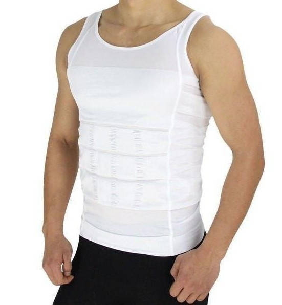 

Утягивающая майка для мужчин SLIM N LIFT FOR MEN Белый размер XXL (40605)