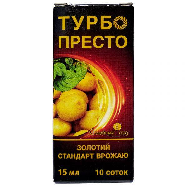 

Инсектицид Турбо Престо к.с. 15мл Семейный Сад 1151