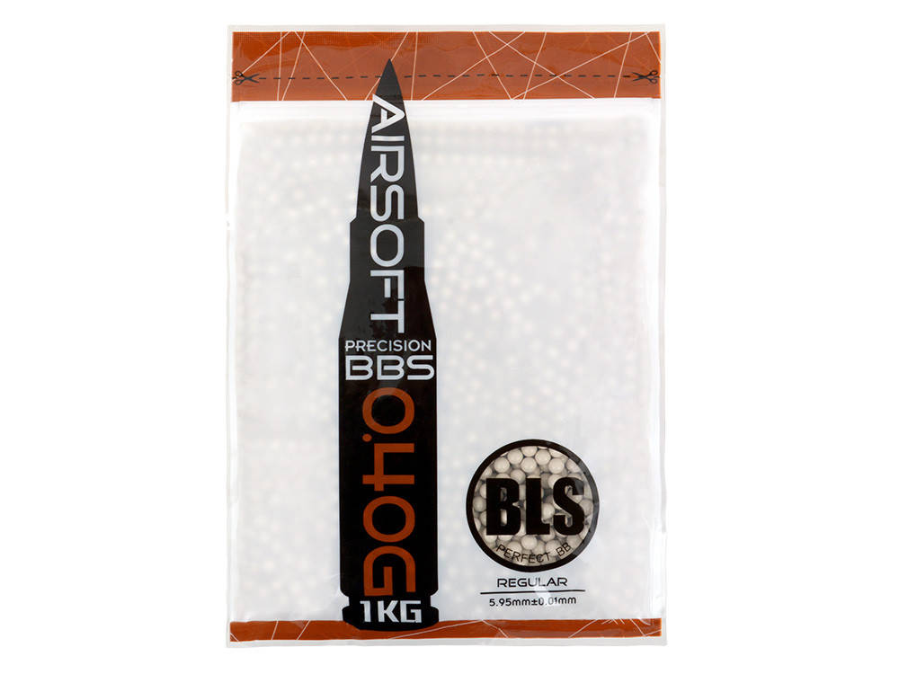 

Шары BLS PRECISION BB PELLETS 0.40g -2500шт - 1kg [BLS] (для страйкбола)