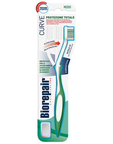 

Biorepair Зубная щетка «Совершенная чистка» Medium, для ежедневного ухода