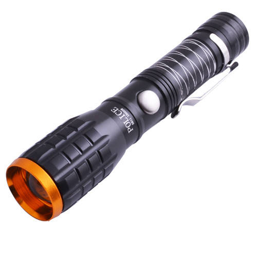

Фонарь диодный Police 5811, zoom, 1xAA, зажим (5811)