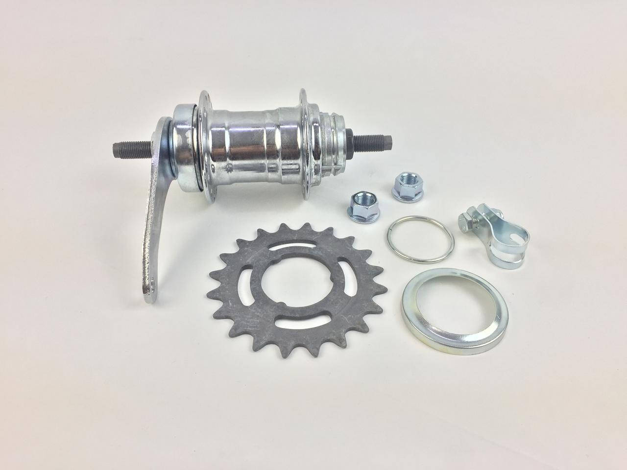 

Втулка задняя Velosteel 16 шп., серебристый (C-K-P-0028)