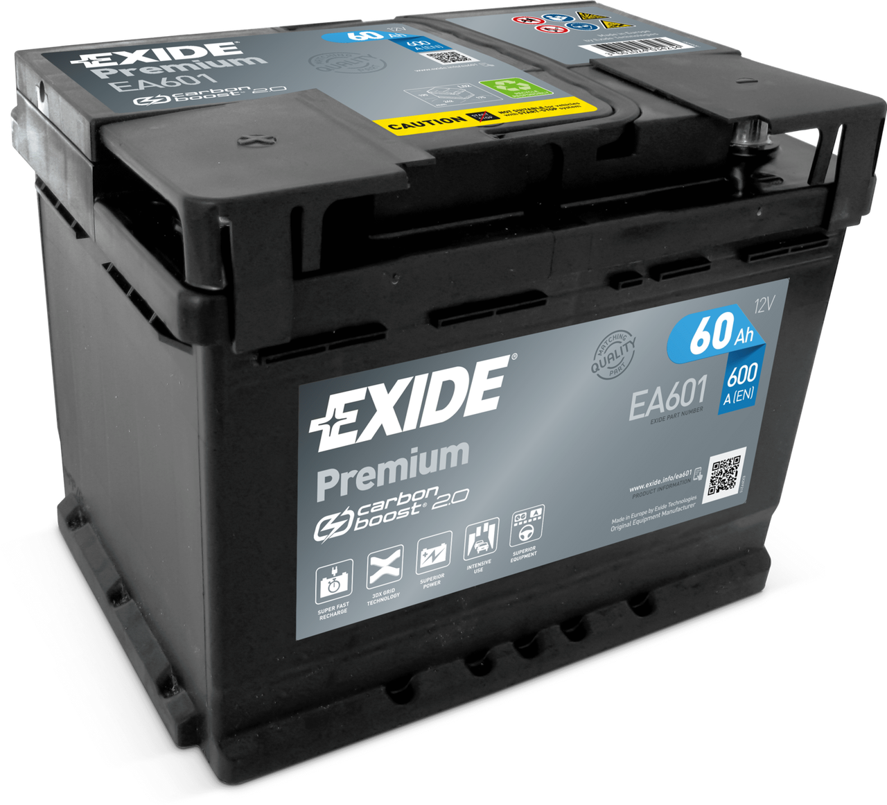 

Аккумулятор автомобильный Exide EA601
