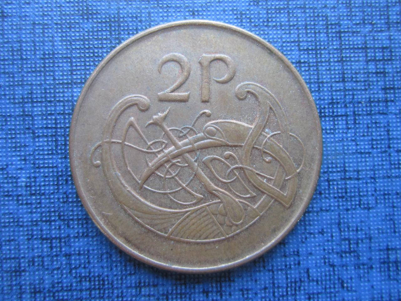 

Монета 2 пенса Ирландия 1990 1982 1995 фауна птица 3 даты цена за 1 монету