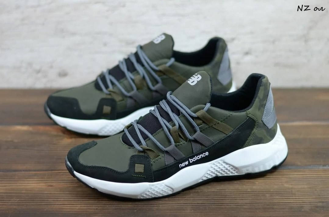 

NEW BALANCE 888 хаки мужские кожаные кроссовки 41 42
