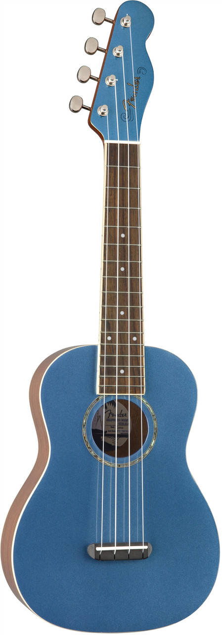 

Укулеле концертное FENDER Zuma Concert Ukulele (LAKE PLACID BLUE), Синий