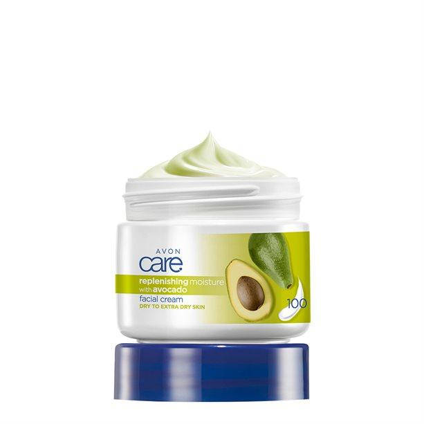 

Увлажняющий крем для лица с маслом авокадо (100 мл) Care AVON