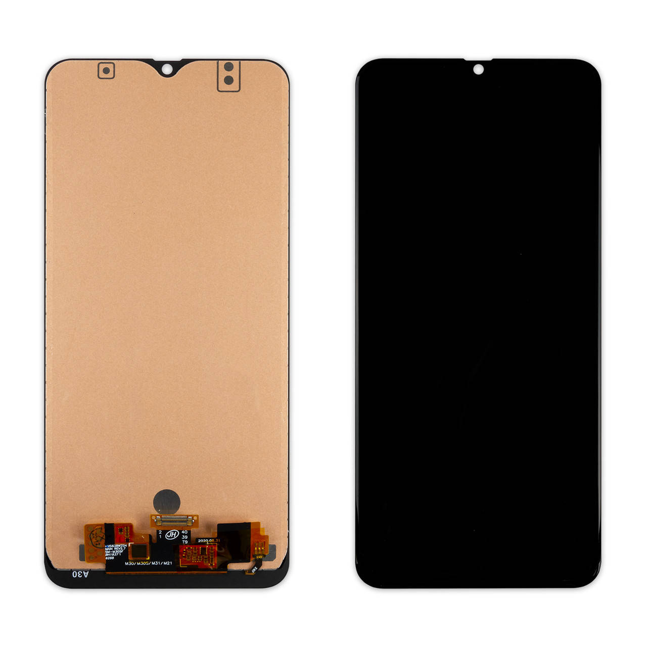 

Дисплей SAMSUNG M215/M305/M307/M315 Galaxу M21/M30/M30S/M31 (IPS) с черным тачскрином, Черный