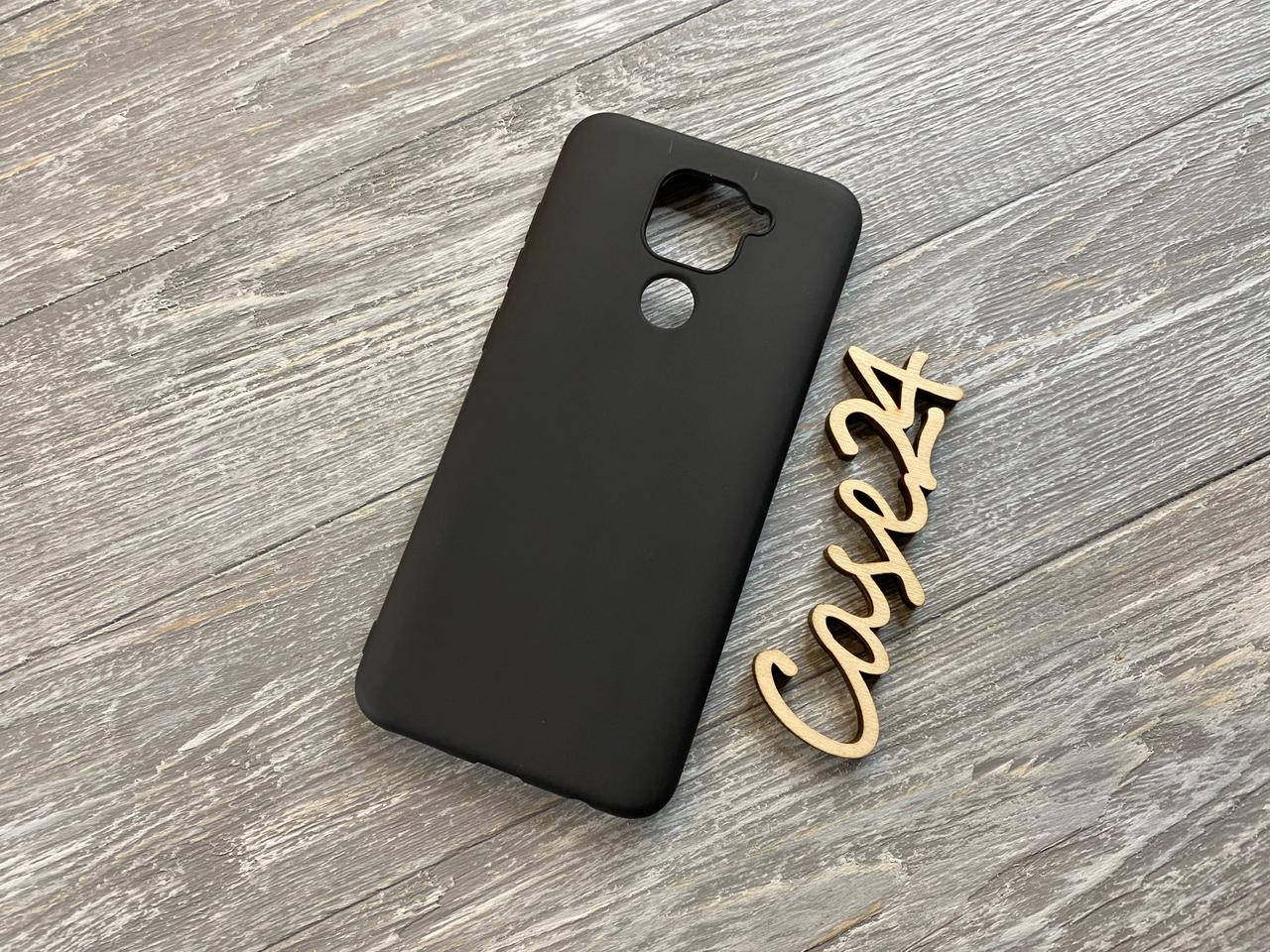 

TPU чехол накладка Candy для Xiaomi Redmi Note 9 (5 цветов) черный