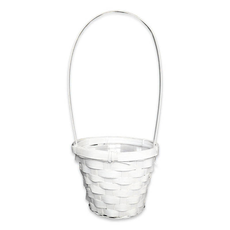 

Корзина из лозы, белая (50*15 см)