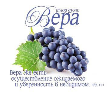 

Открытка карточка "Плод духа: Вера"