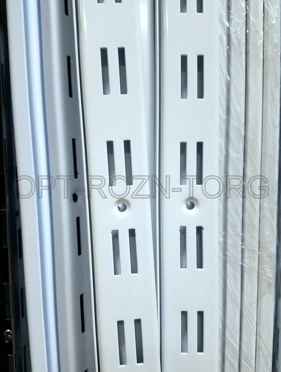 

Рейка белая двойная 2м., Белый