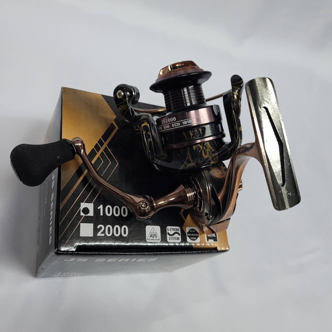 

Катушка на спиннинг Weida (Kaida) JS 1000 (передний фрикцыон 12+1 ВВ)
